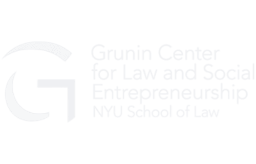 NYU Law Grunin Center logo